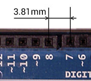 Adattatore proto shield millefori per Arduino